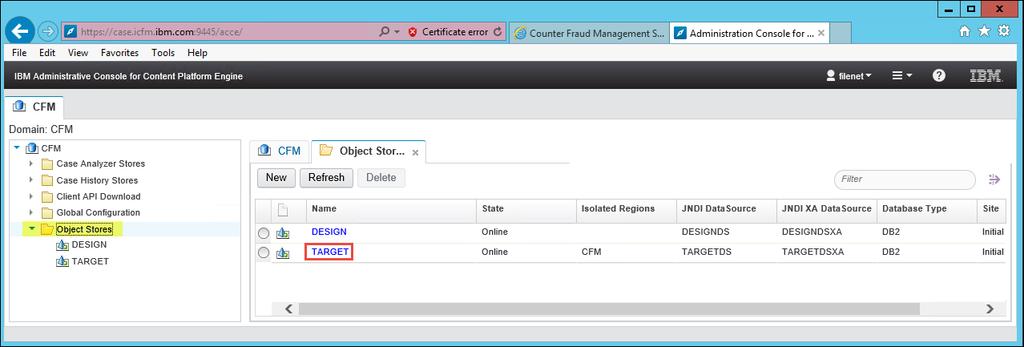 http://vanguard.svl.ibm.com:9235/help/index.jsp Search for the topic Configuring the Component Manager. On the ICFM Tools Client 1.