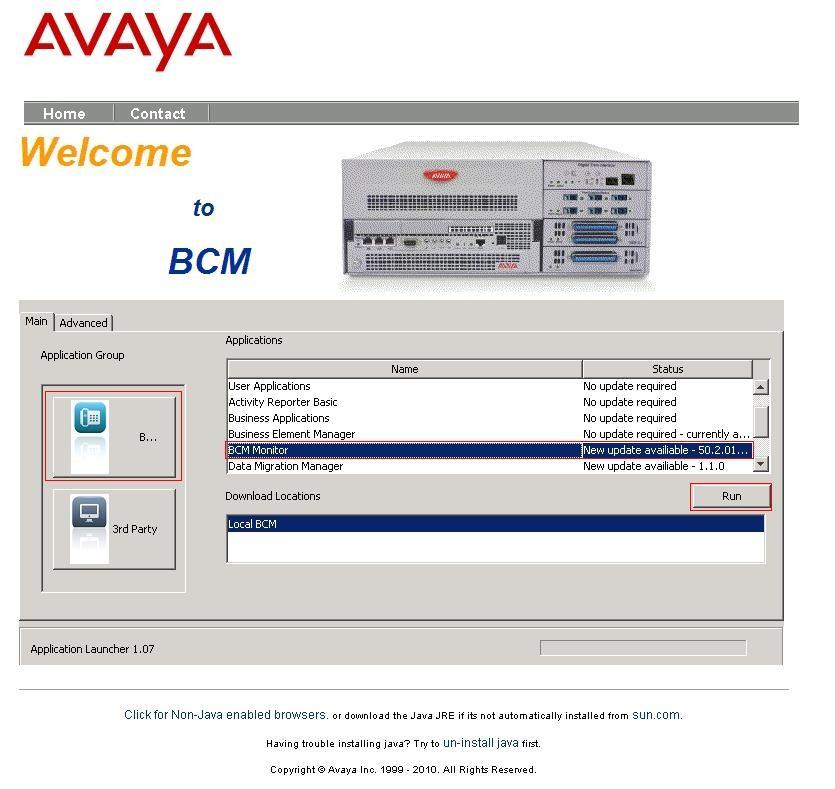 c) Continue with Welcome to BCM page to install BCM Monitor as shown in Figure 4.