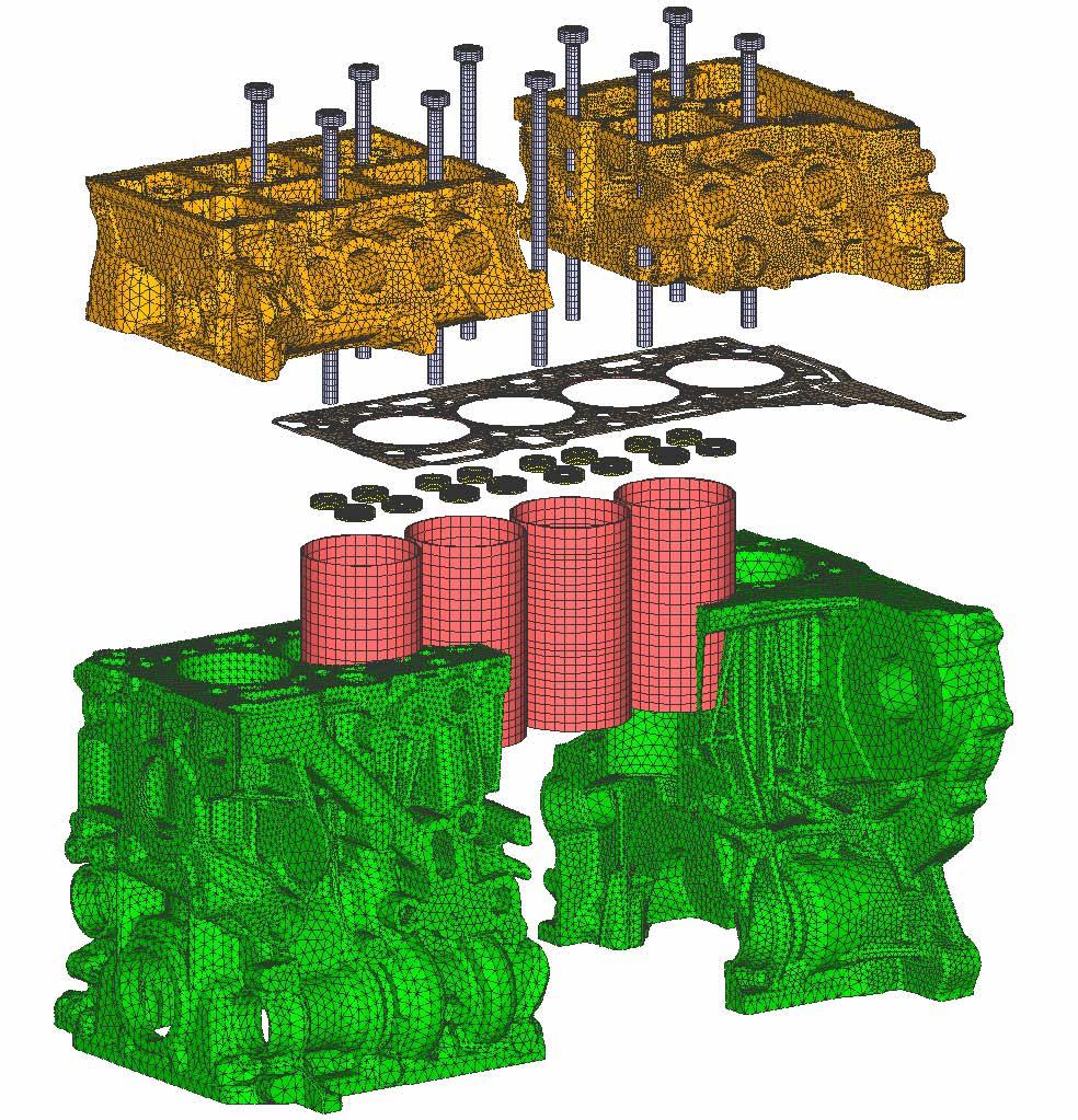 USAGE OF ANSA S AUTOMATED VOLUME MESHING-METHODS IN THE RAPID PRODUCT DEVELOPMENT PROCESS OF DIESEL ENGINES Günther Pessl *, Dr.