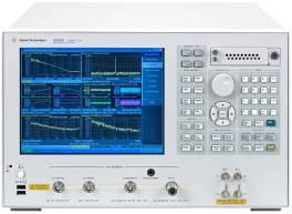 E5052B (SSA : Signal Source Analyzer) provides a wide variety of clock oscillator measurements including the phase noise/jitter spectrum