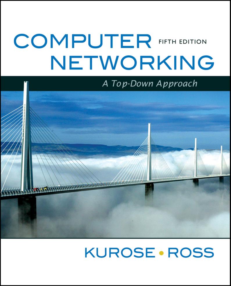 Chapter 3 Transport Layer Computer Networking: A Top Down Approach 5th edition.