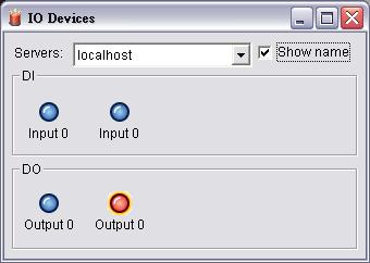 Access Control/POS/LPR Shows metadata device name, connection status, first associated camera name and connection status. 9.5.3 I/O Control Select to obtain the I/O control panel.