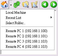 2.11 Remote Server 2.11.1 Add Remote Playback Site Press the Remote Server Icon or go to setting server to config remote playback site management to add and setup remote playback sites.
