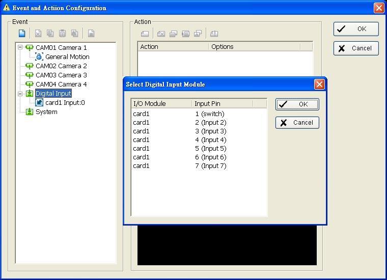Step 3: Configure the setting of the Event Type.