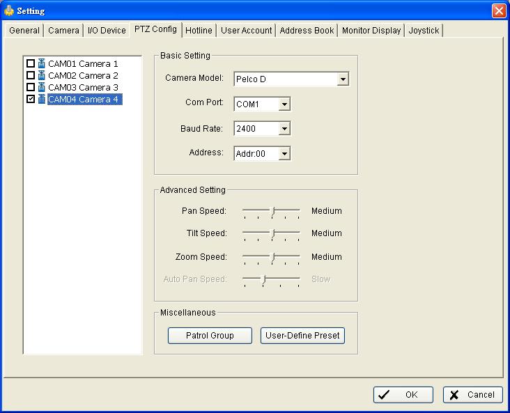5.3 Setting - I/O Device I/O Device Setting Device Setting List of devices Input Monitor Output Monitor I/O Device Setting: Module Setting: Name the module device and ID that has been connected to