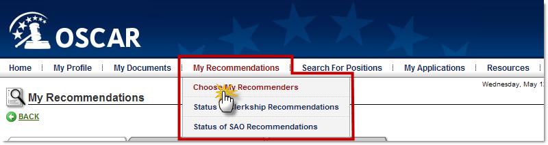 Step Two Identify Recommenders Selecting your recommenders is a crucial part of the application process.
