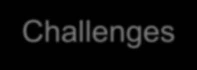 Challenges Massive data and
