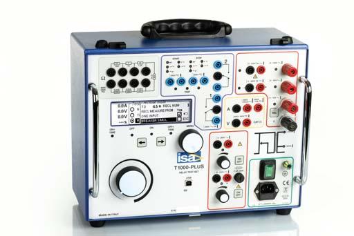 Multi-tasking test set designed for testing protection relays, energy meters, transducers Outputs: 3 x 15 A (100 VA); 4 x 300 V (85 VA); 1 x 260 V DC High accuracy: better than 0,05% Analog