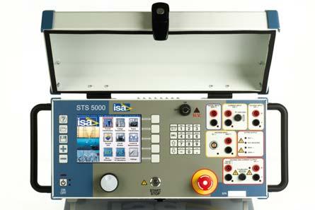 for the remote control of STS family test equipment STS 4000 MULTIFUNCTION SUBSTATION MAINTENANCE & COMMISSIONING TEST SYSTEM FOR CURRENT, VOLTAGE AND POWER TRANSFORMERS* Fully automatic Primary