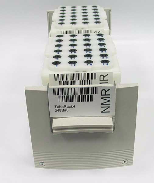 2 MATCH Tube Block Racks MATCH Tube Block Rack for 1.0 mm x 100 mm Tubes The NMR Tube Block Rack MATCH, which is housed in the Gilson 348B rack, provides room for up to 48 1.