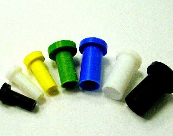 Figure 5.2: MATCH PTFE Tube Caps MATCH PTFE Tube Caps Description: The MATCH PTFE Tube Caps are used with the corresponding 1-5 mm MATCH NMR Tubes (see Order Information Table).
