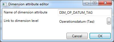 3 Data Preparatio select the dimesio level that is refereced by the foreig key from the dialog. Cofirm the mappig by clickig OK. Figure 3.5: Meta-data editor (attribute editor) 3.2.