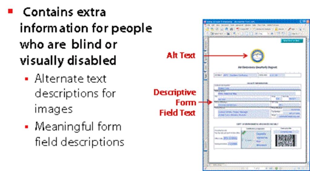 Section Two: Accessibility Basics 14 Security Features One of the advantages of PDF is document integrity and security features.