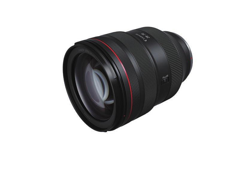 RF lens lineup RF50mm F1.2 L USM A maximum aperture F1.2 large aperture standard lens.
