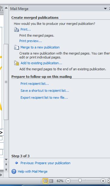 Then you will go to the right hand menu and click on item you want inserted into your document. 11.