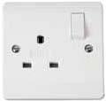 1 Gang DP Switched Non-Standard Socket Outlet CMA038