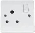 Resilient 13A Fused Non-Standard Plug White 13A Fused