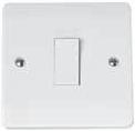 Switches 10AX Plate Switches (Modular) 10AX Architrave Switches (Modular) CMA025 CMA026 CMA171 CMA172 CMA027 CMA110 10AX