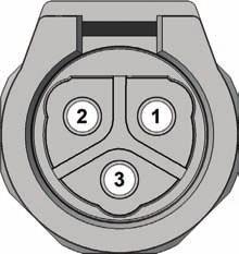 integramate DO2-Series Circular Connectors Contact Patterns Pattern 3 (3 contacts) Pattern 3 Specifications (3 Contacts) Contact size (pin diameter).059 [1.