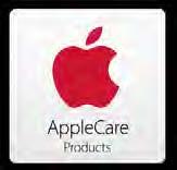onsite service. 2 AppleCare also offers IT department-level support for complex deployment and integration scenarios.