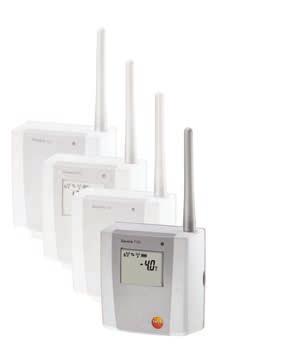 Saveris testo Saveris system overview Data monitoring for uninterrupted control testo Saveris wireless probes Probe versions with internal as well as external temperature and humidity sensors allow