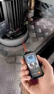 39 testo 810, air temperature and infrared temperature in one instrument testo 810 testo 810 measures the air temperature and simultaneously the surface temperature by noncontact infrared.