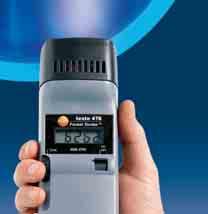 84 testo 470/471, non-contact and mechanical rpm measurement testo 470 / testo 471 Non-contact and mechanical The optimum combination of optical and mechanical rpm measurement.