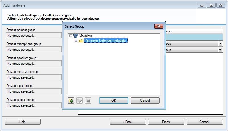 Select the newly added Metadata source MIP Driver (192.168.90.66). 15.
