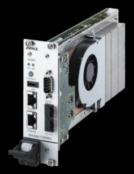 DS6001 Processor Board The Heart of the System NEW Compact, high performance for fast closed-loop applications Compact double-slot processor board for SCALEXIO LabBox Intel