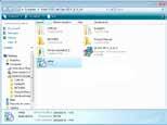 Setup CD icon and select Explore"; Windows Vista:
