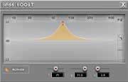 USER'S MANUAL bit One HD / 8 ADVANCED MODE The equalization curve, in this mode, is not fixed. It must be selected through a parametric equalizer.