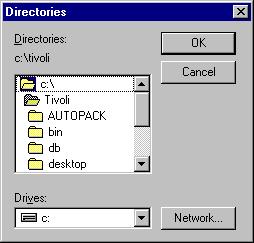 Creating the AutoPack File part of the application. If Tivoli code is installed on the preparation machine, you should exclude the Tivoli directory, which contains the TMEAGENT.