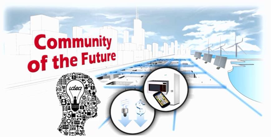 6 The Community of the Future A Community of the Future is a place where ComEd and a local community collaborate to create a smart community connected, custom, livable, and, sustainable in which the