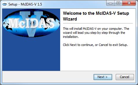 Page 2 of 9 Installation of McIDAS-V The installation of McIDAS-V is a simple three step procedure (download, install, and run). 1.