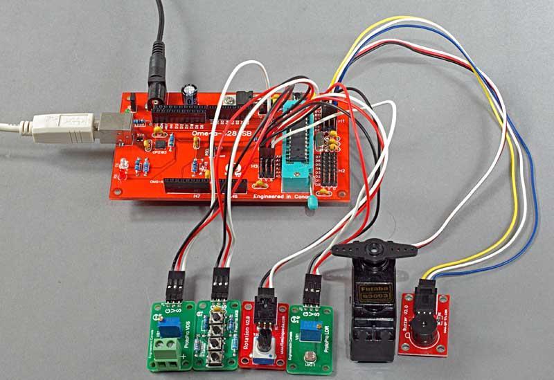 This means that it will accept any shield module that is designed the Arduino UNO or any earlier full-sized Arduino board. Shields can only be inserted one way.
