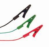 Cables, Lead Wires, Adapters Adapters Cadwell Mini-Crocodile Clip Lead Wires Great for both tab and snap electrodes.