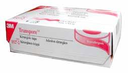 00 202162-000 3M Transpore Tape Hypoallergenic 3M Transpore tape comes in a 9 meter (10 yard) roll and is 2.