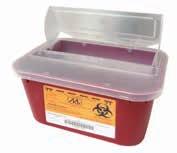 els, Gels, Pastes, Prep Supplies Needle Disposal Container Heavy-duty, one-piece polypropylene sharps containers are puncture and leak resistant.
