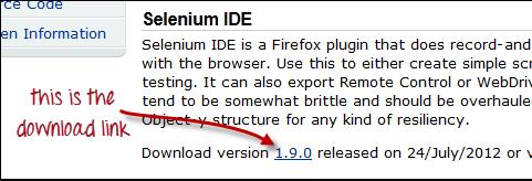 Installation of Selenium IDE What you need Mozilla Firefox Active internet connection If you do not have Mozilla Firefox yet,