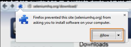 org/download/. Under the Selenium IDE section, click on the link that shows the current version number.