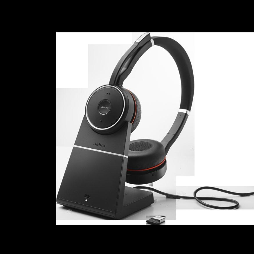 Evolve 75 The best wireless headset for concentration in the open office* Outstanding sound for calls and music World-class speakers and HD voice for crystalclear calls and music.