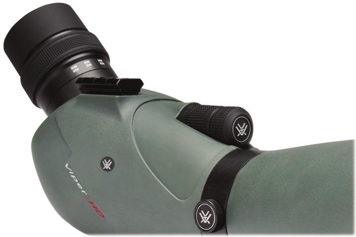 Keep exterior lens covers handy to protect exposed lenses whenever you re not viewing through the Viper spotting scope.
