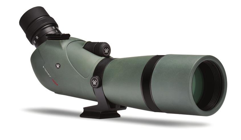 Flexible viewing angle The tripod mounting collar of the Viper allows you to rotate the spotting scope body for greater viewing flexiblity.