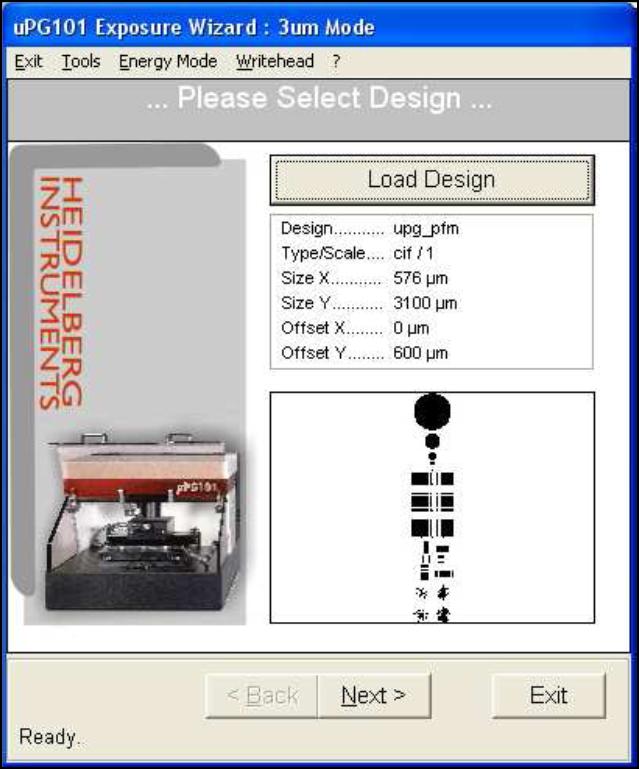 Heidelberg Pattern Generator SOP Page 6 of 15 7.3.1.1 Select your file 7.3.1.2 Enter units default 1000 for DFX ( for CIF units = 1) 7.3.2 Wait for preview image to process 7.3.3 Click on image to check it and close preview after checking 7.