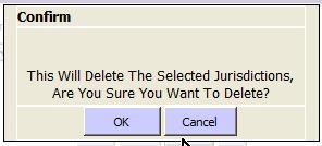 the delete in the dialog box that appears.
