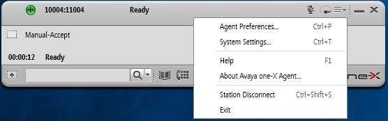 6. Configure Avaya one-x Agent Before configuring the one-x Agent, the headset has to be configured