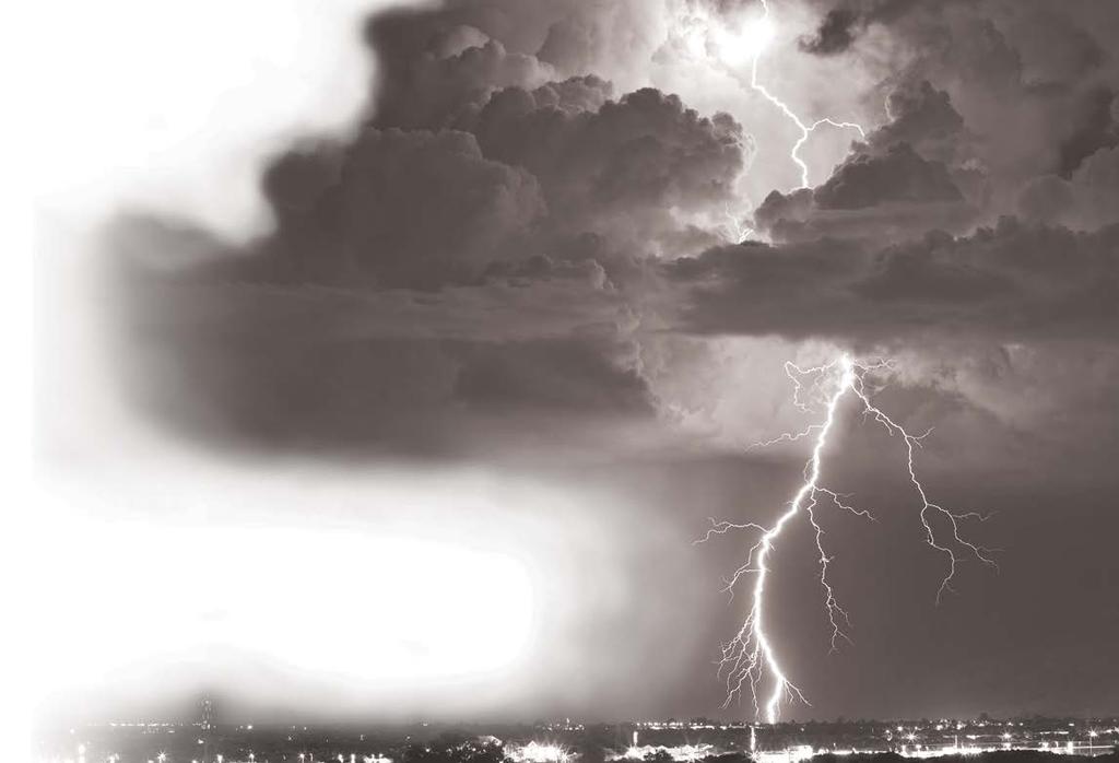 PROACTIVE COMMUNICATIONS: HELPING CUSTOMERS WEATHER THE STORM PAGE 6 OF 9 SAMPLE MESSAGES: DURING THE STORM When the storm hits and service is interrupted, your customers can feel left in the dark in