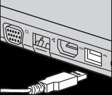 Peatükk 1. Tutvumine arvutiga USB seadmete ühendamine USB seadmete ühendamiseks on arvutil kolm USB pesa.