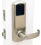UNIT ENTRY CYLINDRICAL LOCKS RLW100 & RLW200 (WIRELESS OR BLE) Interconnected Cylindrical Lock with deadbolt: RFID card reader will read SmartCard and Bluetooth/ Smartphone.