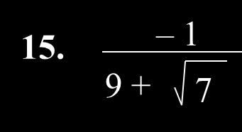 Some Helpful Ideas: Example 3: Solve a Quadratic Equation Use this method when you have no x